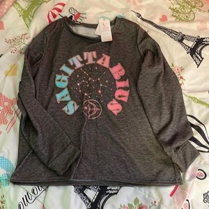 Justice NWT Sagittarius pajama set size 16/18